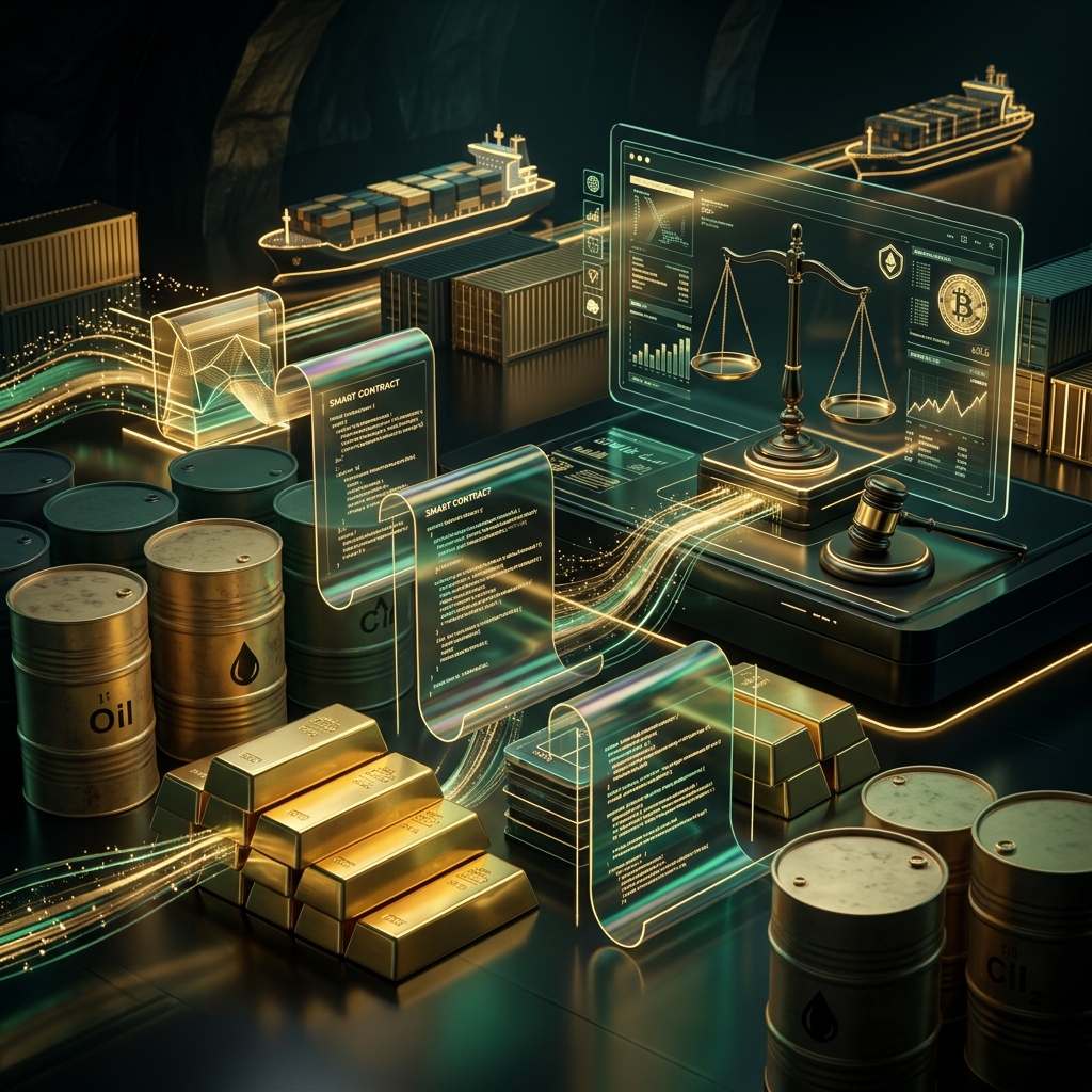 International Fiscal Commodities Contracts digital smart contract visualization